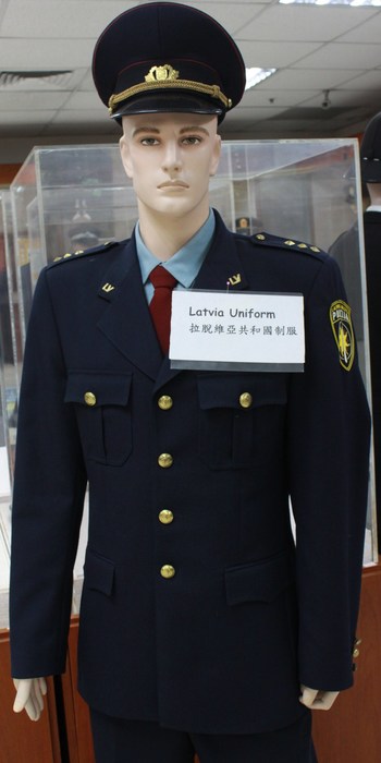 拉托維亞警察制服